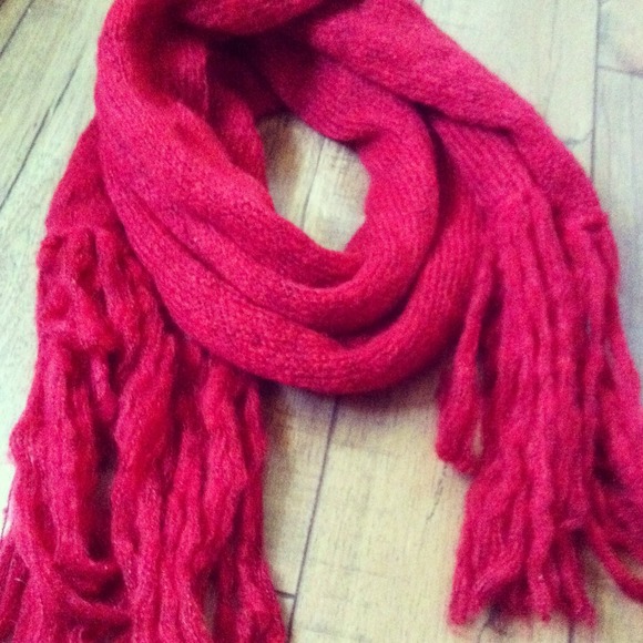 Red scarf