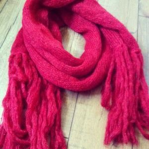 Red scarf