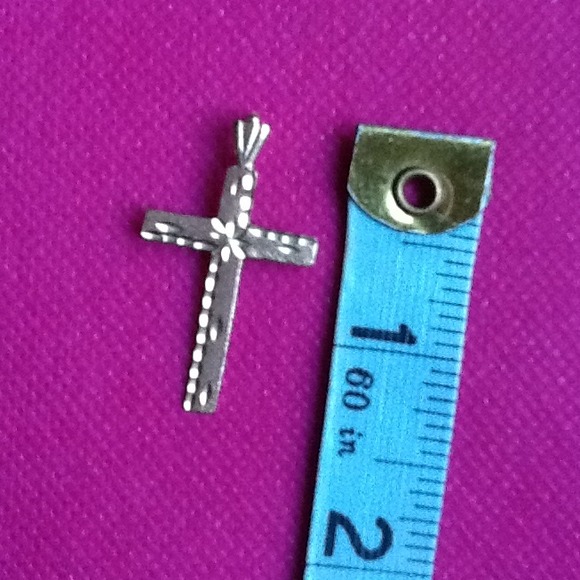 14K Gold Cross - Picture 2 of 3