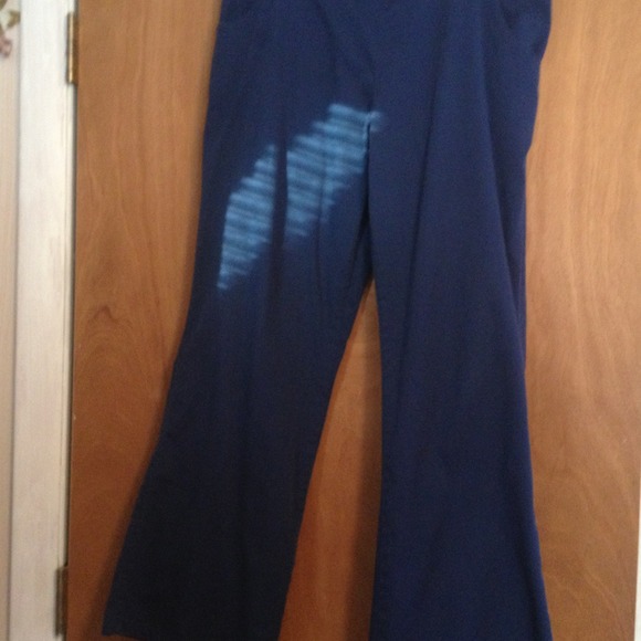 Navy blue scrub pants