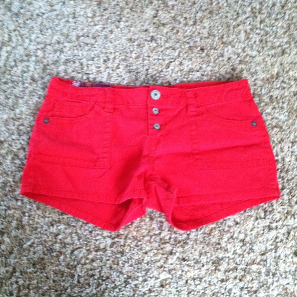 ⭐️HOLD⭐️ Red Shorts