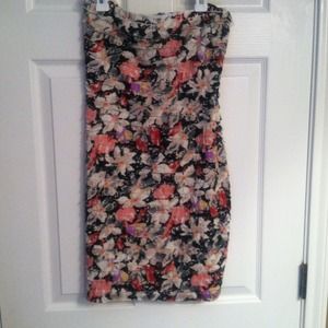 REDUCED! Ruffle high waist skirt or tube dress