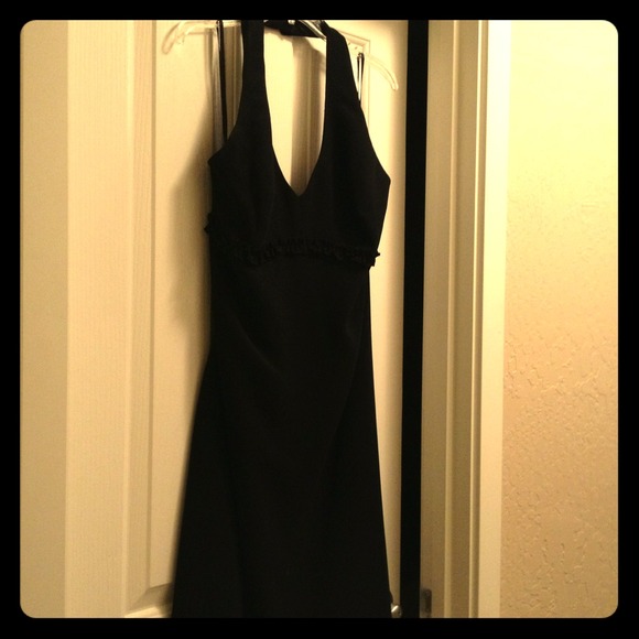 🌼Reserved for klimmie🌼Black Halter Dress