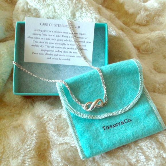 Tiffany's infinity necklace