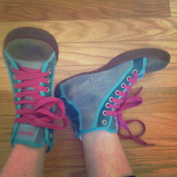 Diesel sneakers.