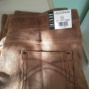 Tan corduroy leggings