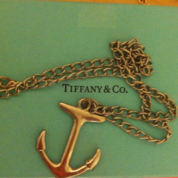 SOLD!!!! Large anchor necklace