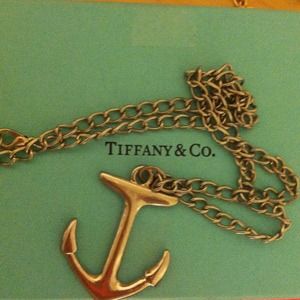 SOLD!!!! Large anchor necklace