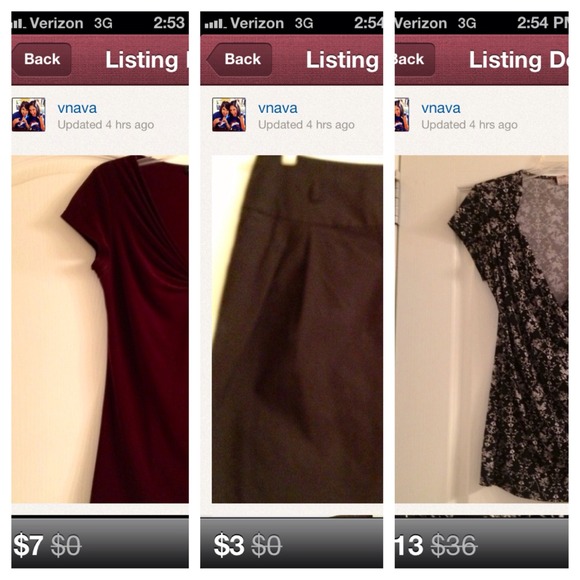 Bundle two tops and skirt