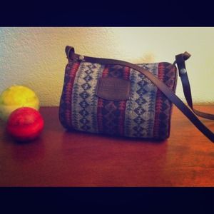 Bundle! Purse and authentic blue and black TOMS