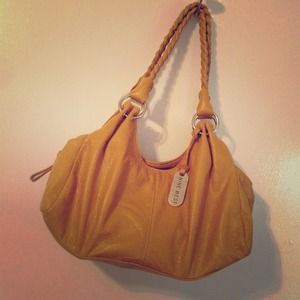 Yellow handbag!