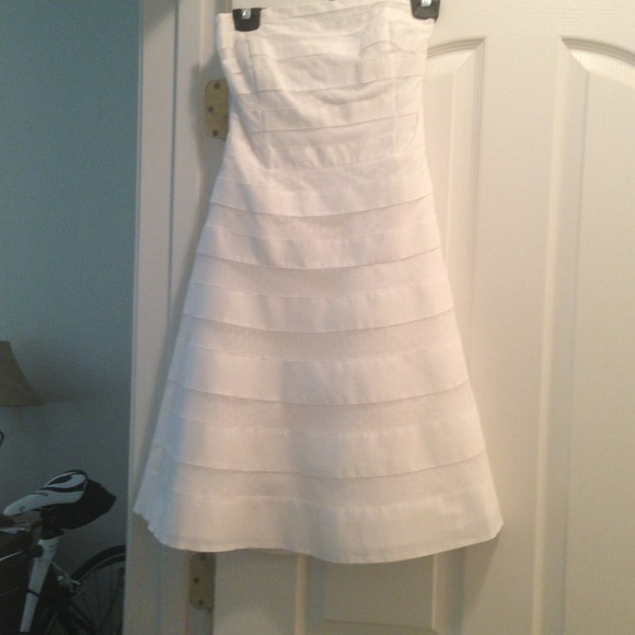 Black House White House white cocktail dress