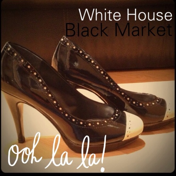 Black & Tan pumps