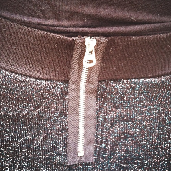 ❌SOLD Sparkle Black Skirt - Picture 2 of 4