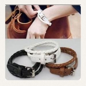 3 piece belt bracelets.