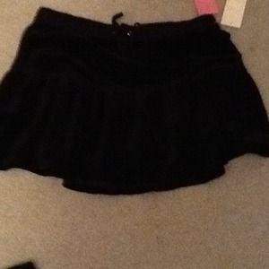 Velour skirt