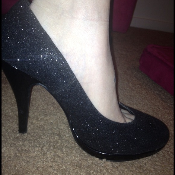 My favorite sparkly shoes.