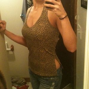 Awesome leopard halter