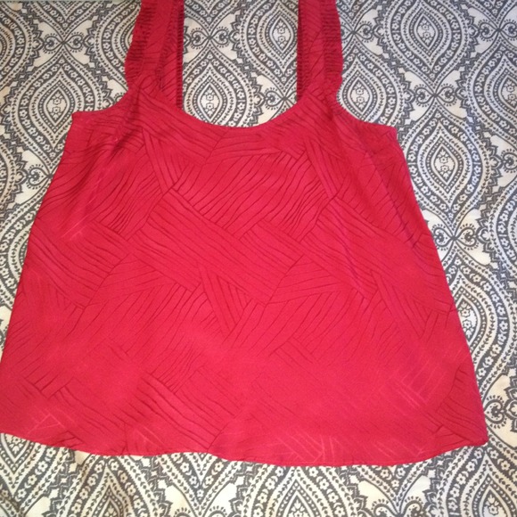Marc by Marc Jacobs 100% silk red hot size 6 - Picture 1 of 4
