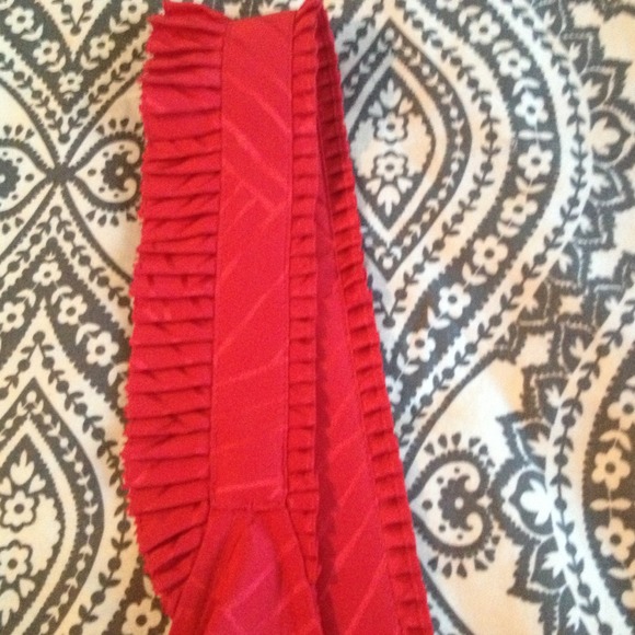 Marc by Marc Jacobs 100% silk red hot size 6 - Picture 3 of 4