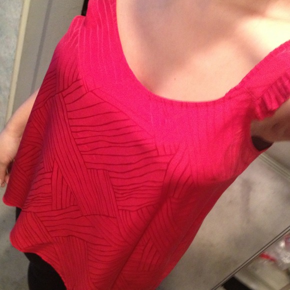 Marc by Marc Jacobs 100% silk red hot size 6 - Picture 4 of 4