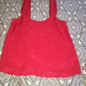 Marc by Marc Jacobs 100% silk red hot size 6