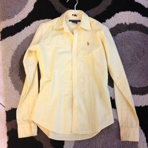 Brand new Ralph Lauren slim fit button down shirt