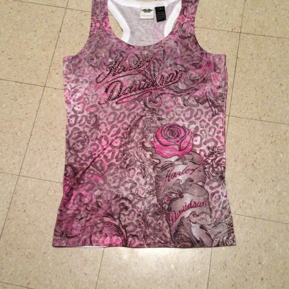 Harley Davidson women's tank, worn once!