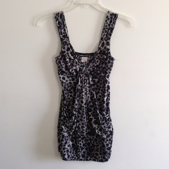 ❌SOLD❌ Wet Seal Animal Print Top