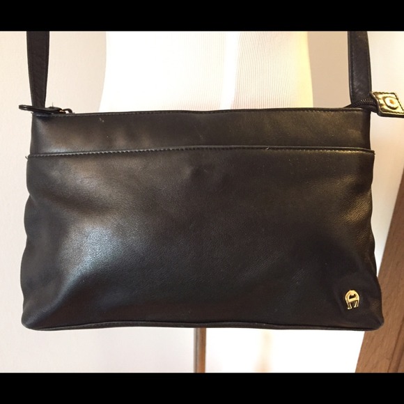Etienne Aigner Leather Crossbody - Picture 2 of 4