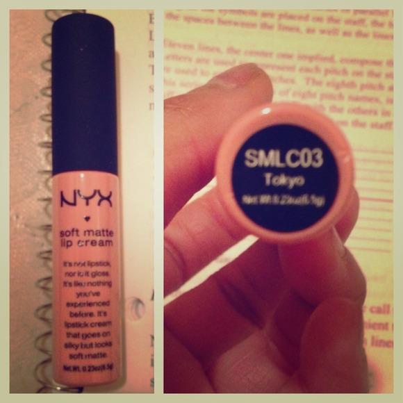 💢Sold💢Nyx lip cream in tokyo color brand new!!
