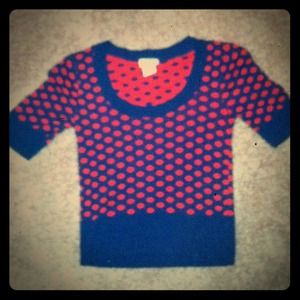 Daytrip crop top short sleeve sweater