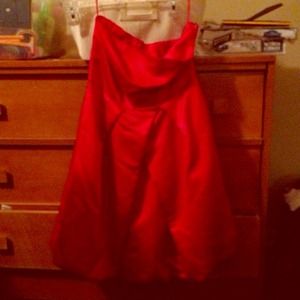 Red express dress