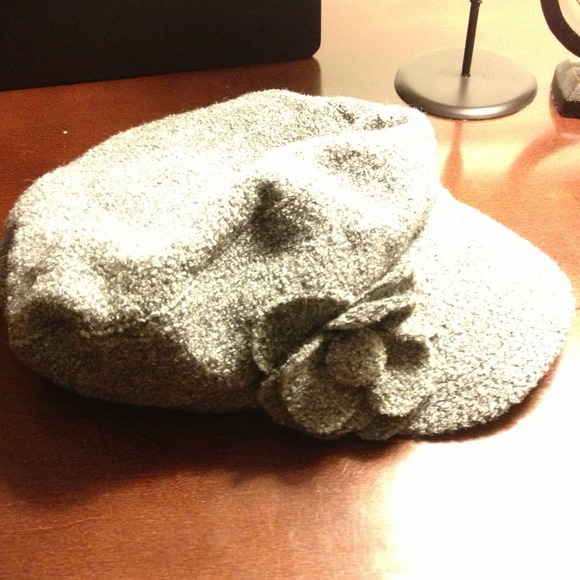 Grey Wool Riders Hat