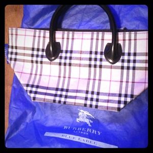 Burberry London Blue Label Hand Bag