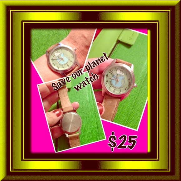 Save the planet snoopy watch