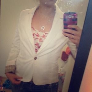 White American eagle blazer