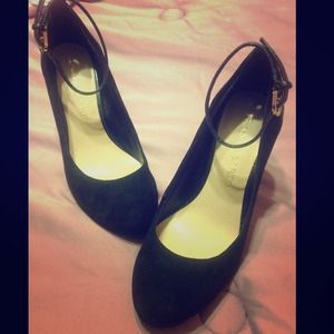 Franco Sarto Denise (black suede)