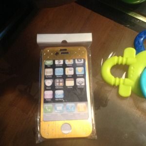 iPhone 4/ 4s front and back sticker