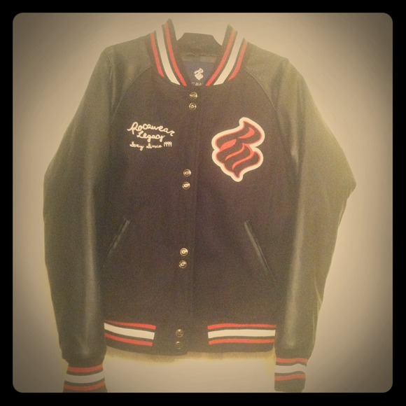 Women's Letterman Jacket by Rocawear