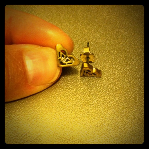 Roxy heart earrings
