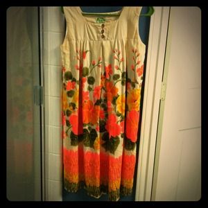 Vintage dress from Hawaii.