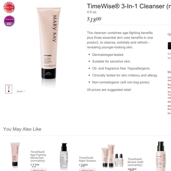 timewise cleanser 3 in 1