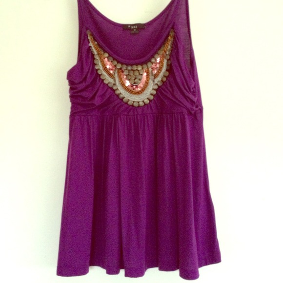 Reserved**Purple forever 21 babydoll tank top
