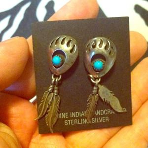 ❌ BUNDLED! ❌Native American "feather" earrings