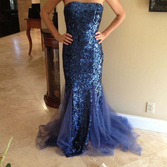 NWT Jovani sequin prom dress