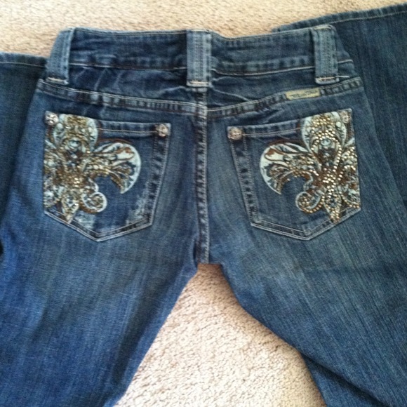 Miss me jeans with detailed pockets