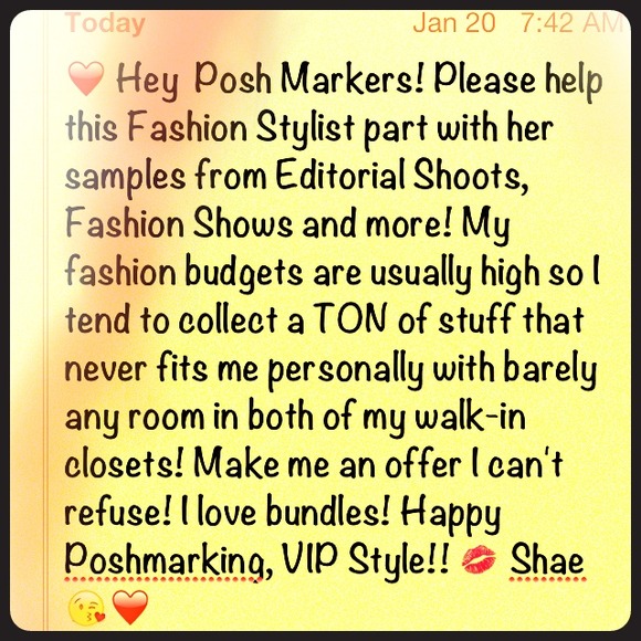 Welcome to my VIP Closet!