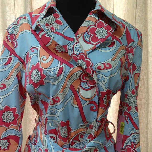 NWT Gianni Bini Spring coat size large org $228 - Picture 2 of 4