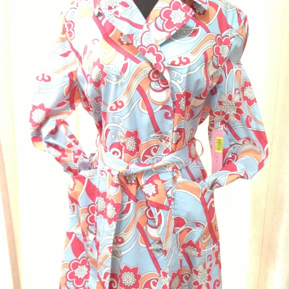 NWT Gianni Bini Spring coat size large org $228 - Picture 4 of 4